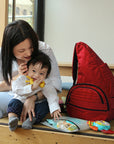 ヘルシーバックバッグ ビッグバッグ クリムゾン 24AW 24SS BIGBAG eギフト対象 For Her RED TEXTURED NYLON Textured nylon Crimson アクティブ&アウトドア エキュート赤羽2208 コアクラシック テクスチャードナイロン ノベルティS以上 ビッグバッグ レッド