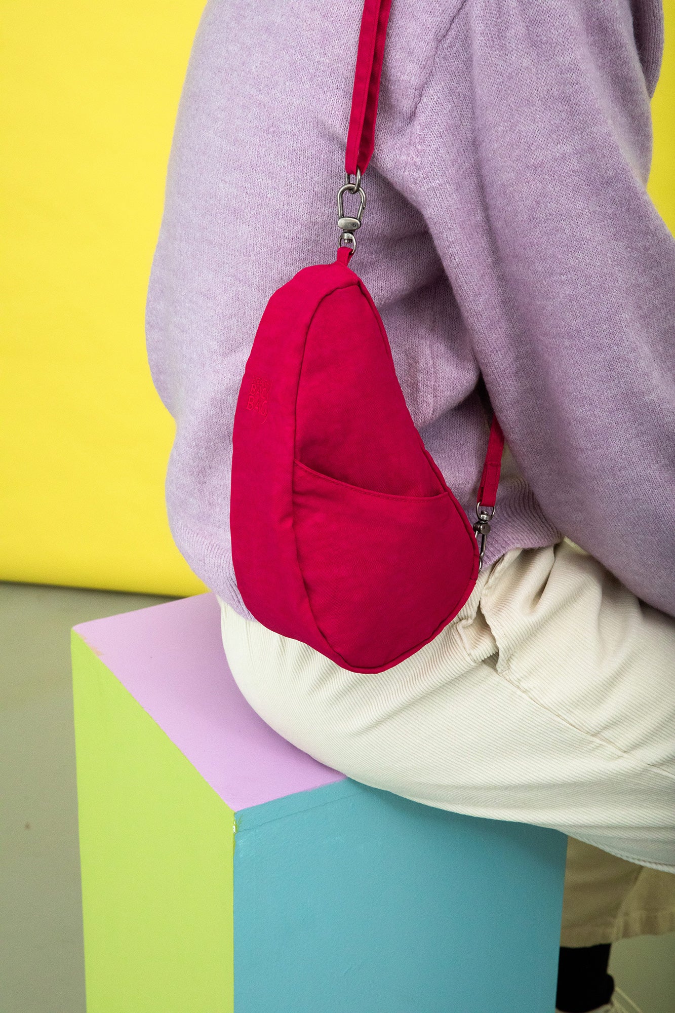 ヘルシーバックバッグ テクスチャードナイロン バッグレット ローズヒップ 2023AW NEW 23AW 24AW 24SS BROWN eギフト対象 LARGE BAGLETT RED TEXTURED NYLON コアクラシック テクスチャードナイロン テクスチャードナイロンラージバッグレット ノベルティフォンタブ バッグレット ブラウン メール便指定商品 ラージバッグレット レッド 配送日時指定不可