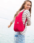 ヘルシーバックバッグ マイクロファイバー Sサイズレッド 24AW eギフト対象 For Her MICROFIBER Microfibre Red RED S size SALE Sサイズ エキュート赤羽2208 クリアランス コアクラシック ショップチャンネル20240829 フォースエードSサイズ ポイント対象外 マイクロファイバー マイクロファイバーレッド リニューアル対応済み 大容量ジッパーポケット付きSサイズ 1)常時セール