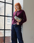 ヘルシーバックバッグ 新作先行販売/プリント バッグレット フローラ1 25AW 25AW 25AW NEW Print Flora 1 ノベルティフォンタブ バッグレット パターン&プリント