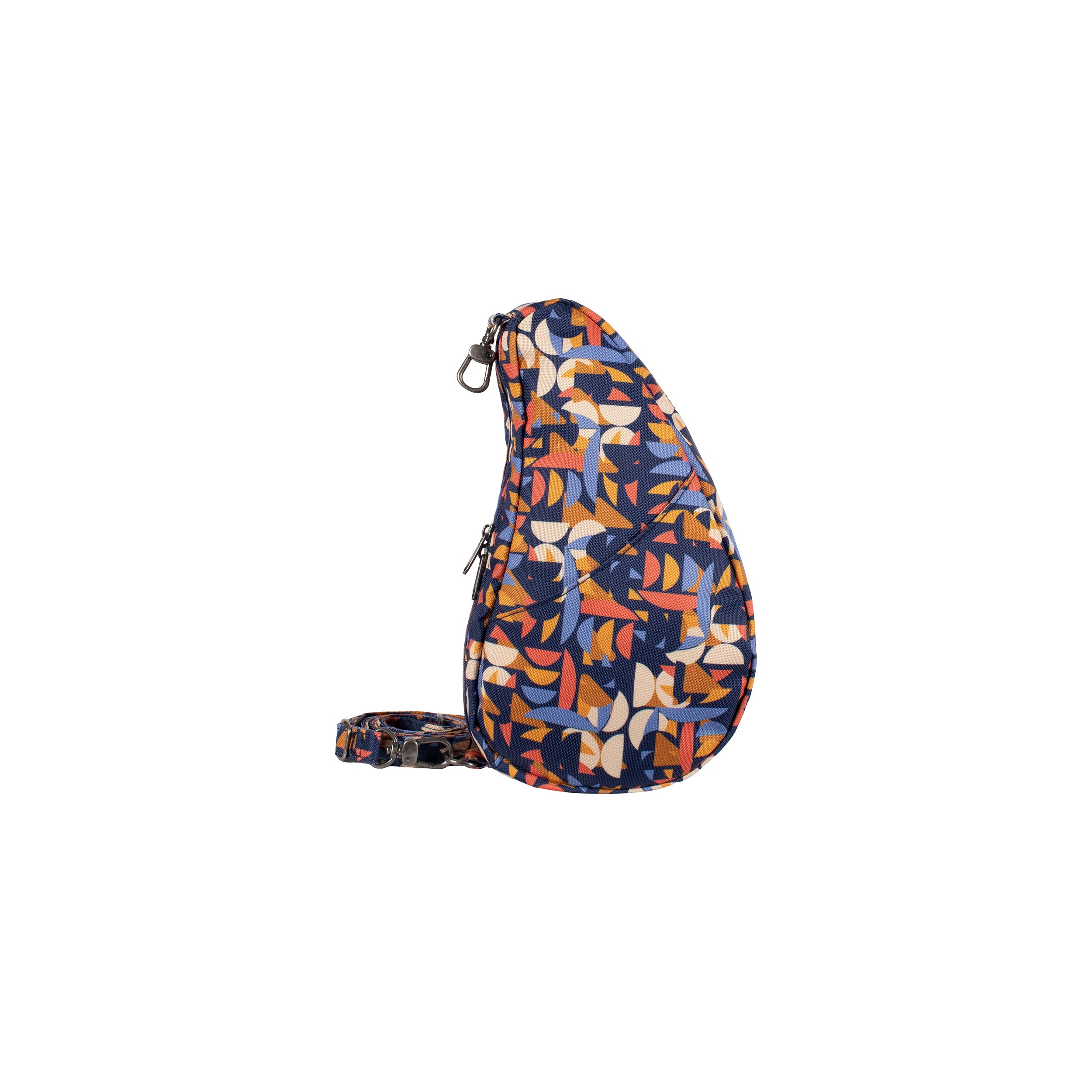 ヘルシーバックバッグ 新作先行販売/プリント バッグレット ハーフムーン 25AW 25AW 25AW NEW Print Half Moon ノベルティフォンタブ バッグレット パターン&プリント 会員限定