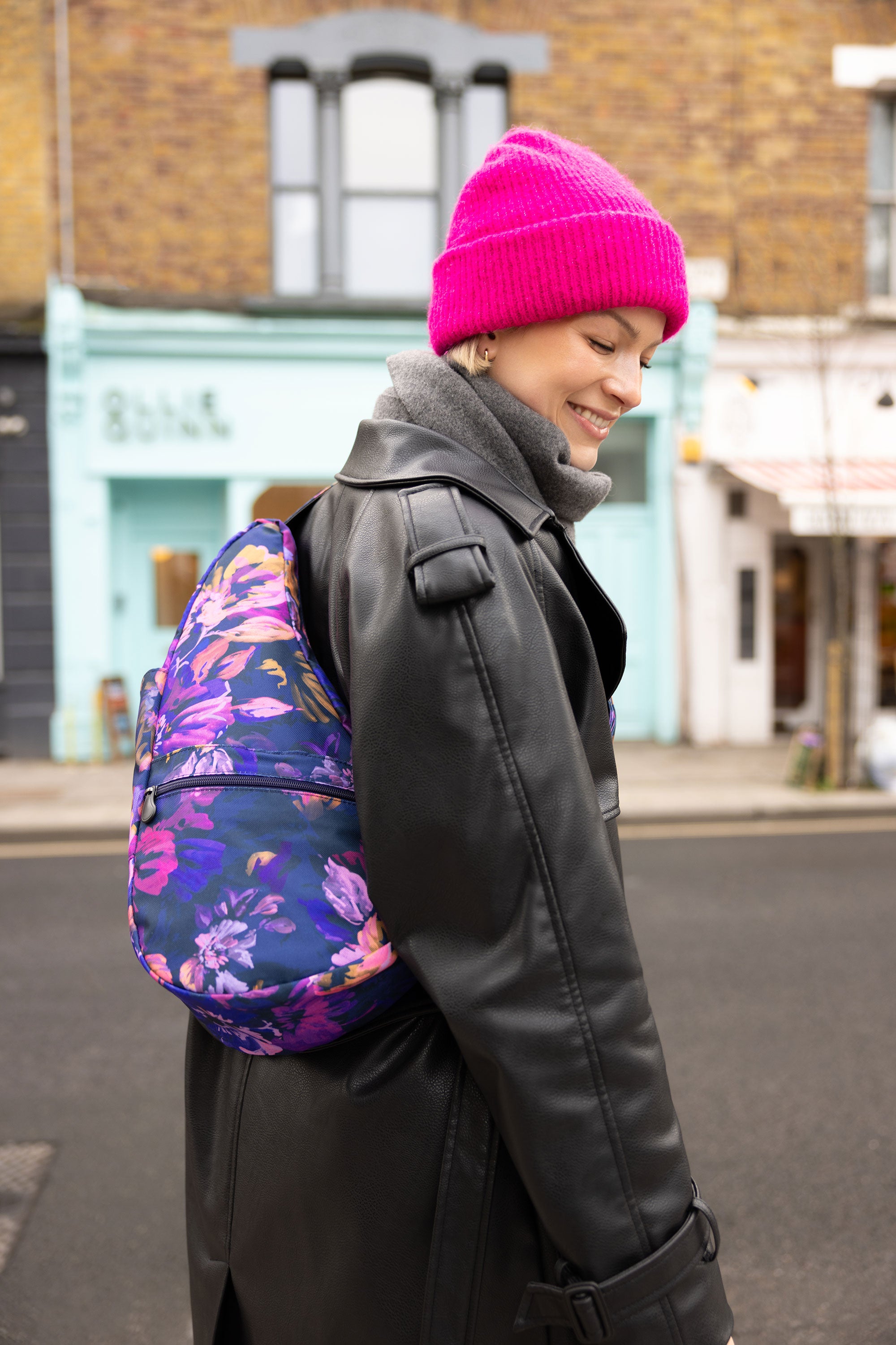 ヘルシーバックバッグ 30%OFF プリント Sサイズ ペインテッドガーデン 24AW 24AW NEW eギフト対象 PATTERN Print Paintedgarden S size SALE Sサイズ パターン&プリント ポイント対象外