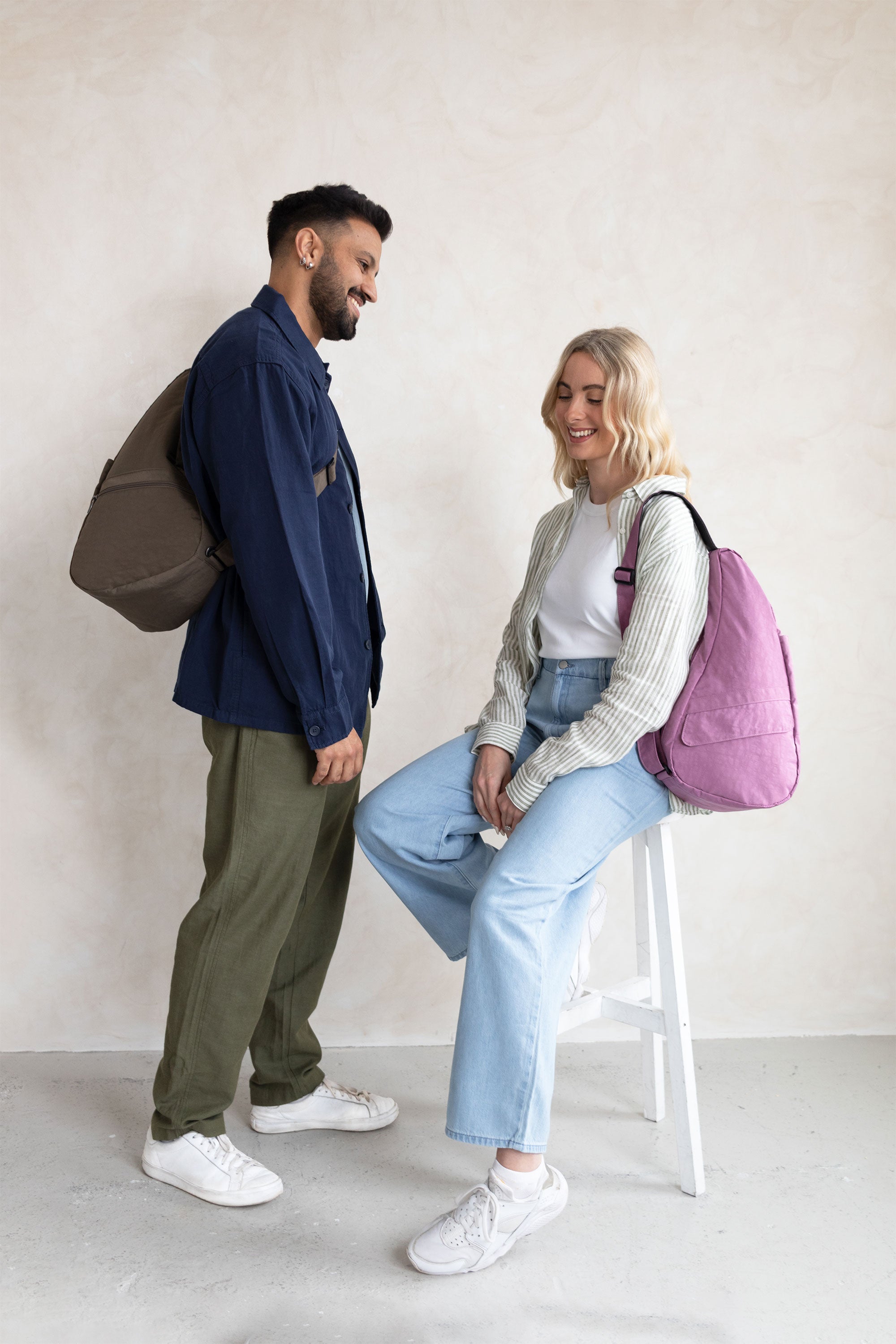 ヘルシーバックバッグ テクスチャードナイロン Sサイズ オーキッド 25SS 25SS NEW galleryling1 S size Sサイズ TEXTURED NYLON Textured nylon Orchid コアクラシック テクスチャードナイロン テクスチャードナイロンSサイズ ノベルティS以上