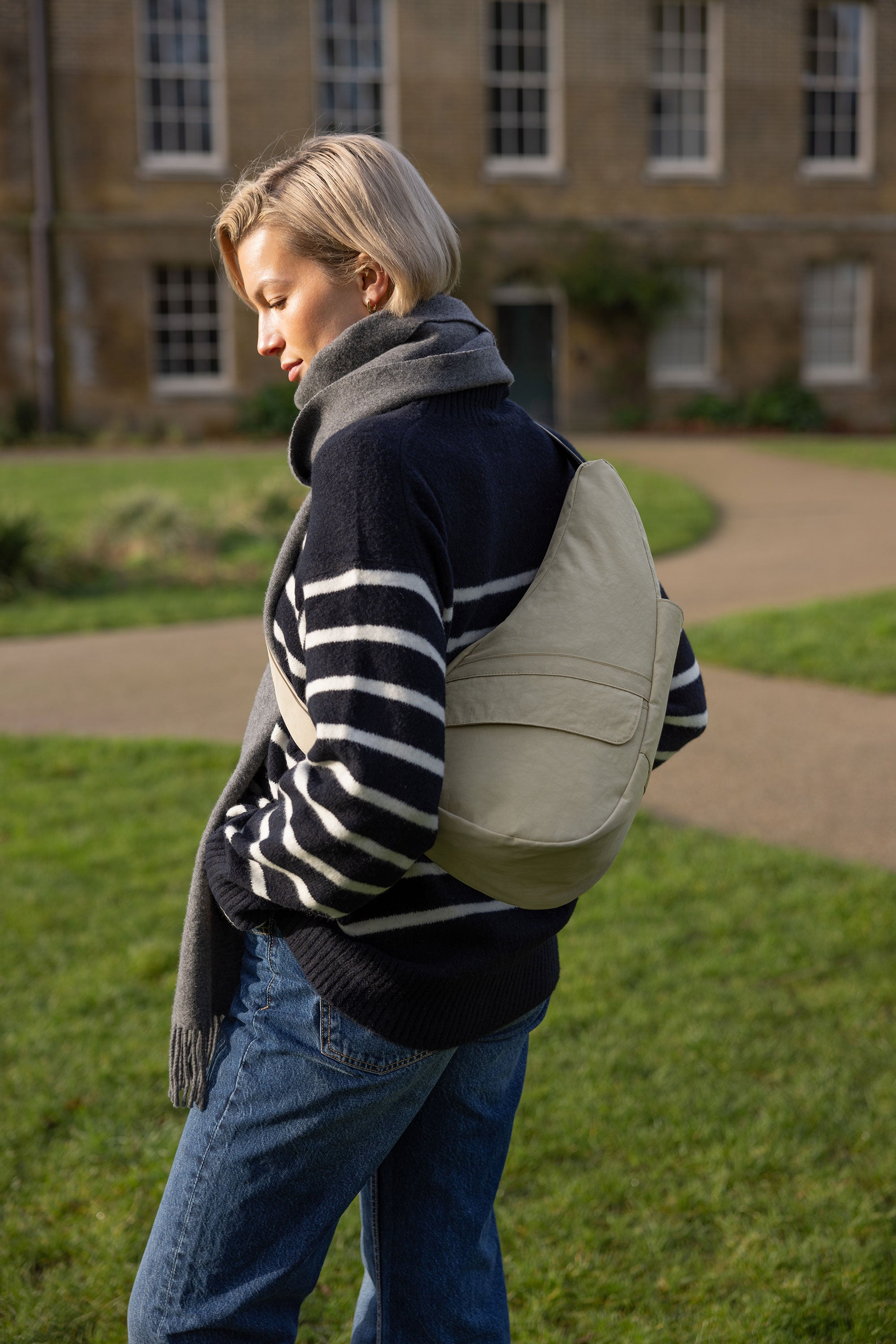 ヘルシーバックバッグ テクスチャードナイロン Sサイズ シエラ 24AW 24AW NEW eギフトカタログ掲載商品 eギフト対象 S size Sサイズ TEXTURED NYLON Textured nylon Sierra コアクラシック テクスチャードナイロン テクスチャードナイロンSサイズ ノベルティS以上 大容量ジッパーポケット付きSサイズ