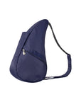 ヘルシーバックバッグ リサイクルナイロン Sサイズ マリンブルー 24AW 24AW NEW eギフト対象 Recycled nylon Marineblue S size Sサイズ コアクラシック テクスチャードナイロンSサイズ ノベルティS以上 大容量ジッパーポケット付きSサイズ