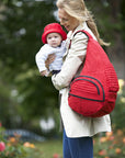 ヘルシーバックバッグ ビッグバッグ クリムゾン 24AW 24SS BIGBAG eギフト対象 For Her RED TEXTURED NYLON Textured nylon Crimson アクティブ&アウトドア エキュート赤羽2208 コアクラシック テクスチャードナイロン ノベルティS以上 ビッグバッグ レッド