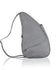 ヘルシーバックバッグ マイクロファイバー Mサイズ ムーンロック eギフト対象 For Her For Him GRAY M size MICROFIBER Mサイズ SIZEMORLARGER_2025 クリアランス グレー コアクラシック ノベルティS以上 マイクロファイバーMサイズ 大容量ジッパーポケット付きMサイズ