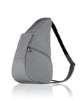 ヘルシーバックバッグ マイクロファイバー Mサイズ ムーンロック eギフト対象 For Her For Him GRAY M size MICROFIBER Mサイズ SIZEMORLARGER_2025 クリアランス グレー コアクラシック ノベルティS以上 マイクロファイバーMサイズ 大容量ジッパーポケット付きMサイズ