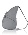 ヘルシーバックバッグ マイクロファイバー Mサイズ ムーンロック eギフト対象 For Her For Him GRAY M size MICROFIBER Mサイズ SIZEMORLARGER_2025 クリアランス グレー コアクラシック ノベルティS以上 マイクロファイバーMサイズ 大容量ジッパーポケット付きMサイズ