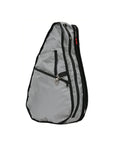 ヘルシーバックバッグ マイクロファイバー Mサイズ ムーンロック eギフト対象 For Her For Him GRAY M size MICROFIBER Mサイズ SIZEMORLARGER_2025 クリアランス グレー コアクラシック ノベルティS以上 マイクロファイバーMサイズ 大容量ジッパーポケット付きMサイズ
