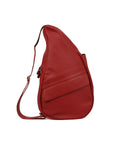 ヘルシーバックバッグ レザー Mサイズ チリ 24AW 24SS eギフト対象 For Her LEATHER M size Mサイズ RED SIZEMORLARGER_2025 エキュート赤羽2208 ポイント対象外 レザー レザーMサイズ 大容量ジッパーポケット付きMサイズ
