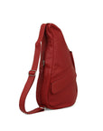 ヘルシーバックバッグ レザー Mサイズ チリ 24AW 24SS eギフト対象 For Her LEATHER M size Mサイズ RED SIZEMORLARGER_2025 エキュート赤羽2208 ポイント対象外 レザー レザーMサイズ 大容量ジッパーポケット付きMサイズ
