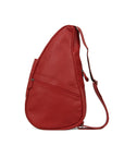 ヘルシーバックバッグ レザー Mサイズ チリ 24AW 24SS eギフト対象 For Her LEATHER M size Mサイズ RED SIZEMORLARGER_2025 エキュート赤羽2208 ポイント対象外 レザー レザーMサイズ 大容量ジッパーポケット付きMサイズ