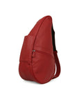 ヘルシーバックバッグ レザー Mサイズ チリ 24AW 24SS eギフト対象 For Her LEATHER M size Mサイズ RED SIZEMORLARGER_2025 エキュート赤羽2208 ポイント対象外 レザー レザーMサイズ 大容量ジッパーポケット付きMサイズ