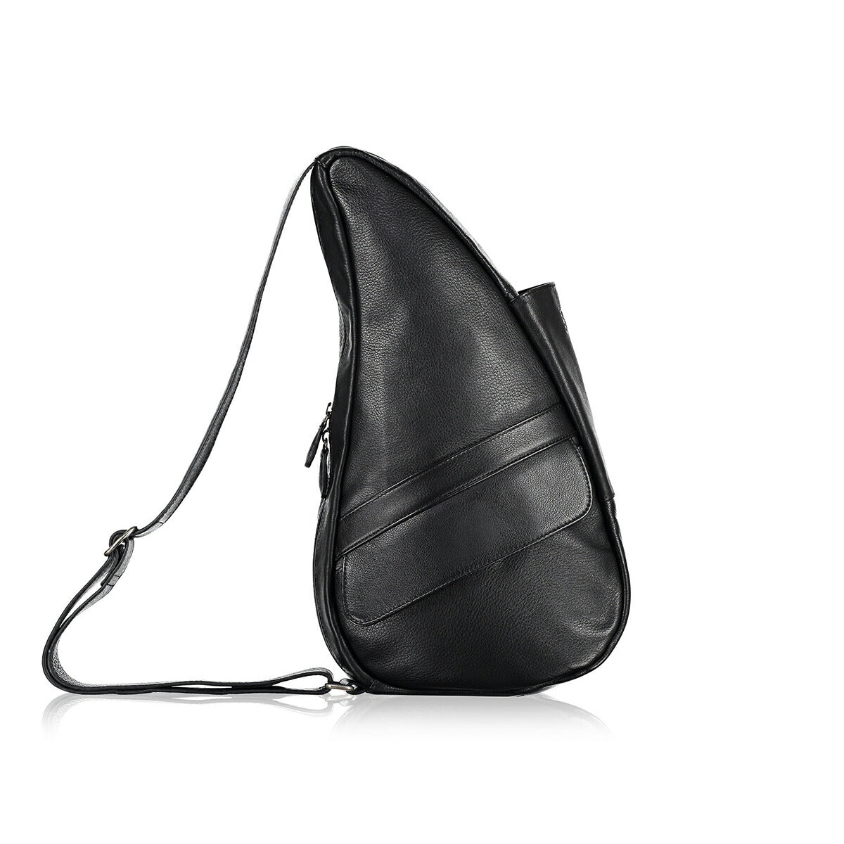 ヘルシーバックバッグ レザー Sサイズ ブラック 24SS BLACK eギフト対象 For Her For Him LEATHER S size Sサイズ エキュート赤羽2208 ノベルティS以上 ラグジュアリー レザー レザーSサイズ 大容量ジッパーポケット付きSサイズ 男性人気