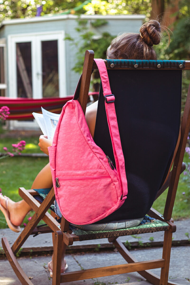 ヘルシーバックバッグ テクスチャードナイロン Sサイズ カリプソピンク 2021SS NEW COLLECTION 24SS eギフトカタログ掲載商品 eギフト対象 For Her ORANGE PINK RED S size Sサイズ TEXTURED NYLON Textured nylon Calypsopink エキュート赤羽2208 オレンジ コアクラシック テクスチャードナイロン テクスチャードナイロンSサイズ ノベルティS以上 ピンク 大容量ジッパーポケット付きSサイズ