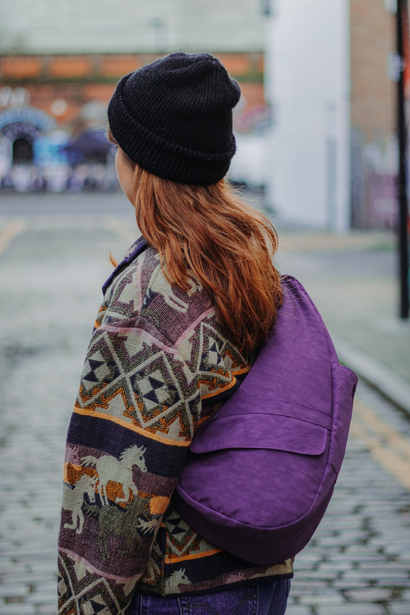 ヘルシーバックバッグ テクスチャードナイロン Sサイズ ブラックベリー 2021AW NEW COLLECTION 24AW 24SS eギフトカタログ掲載商品 eギフト対象 For Her S size Sサイズ TEXTURED NYLON Textured nylon Blackberry エキュート赤羽2208 コアクラシック テクスチャードナイロン テクスチャードナイロンSサイズ ノベルティS以上 パープル 大容量ジッパーポケット付きSサイズ 期間限定セール20241115元