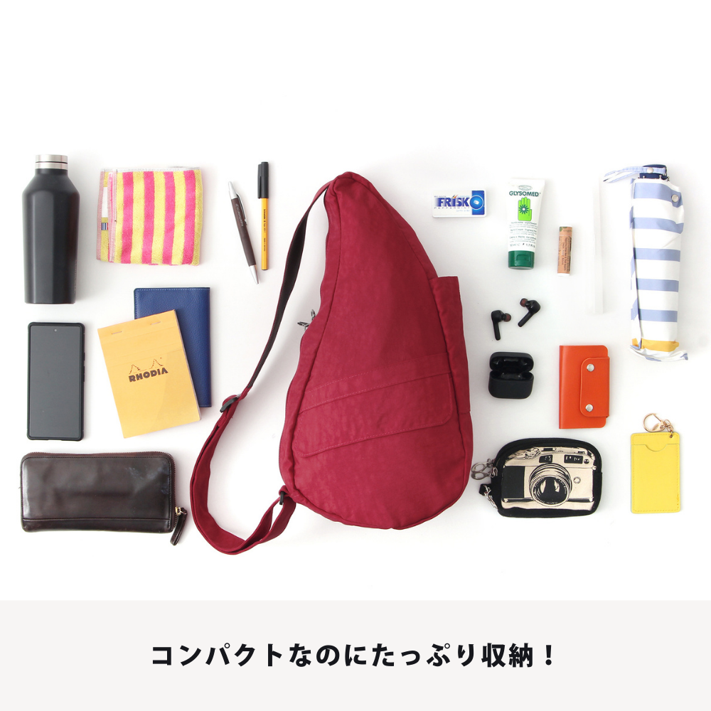 ヘルシーバックバッグ 《このページを見た方限》10%OFF！ヘルシーバックバッグ テクスチャードナイロン LP ポイント対象外 非表示EG専用