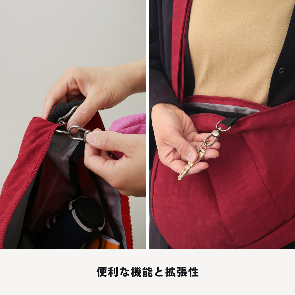 ヘルシーバックバッグ 《このページを見た方限》10%OFF！ヘルシーバックバッグ テクスチャードナイロン LP ポイント対象外 非表示EG専用