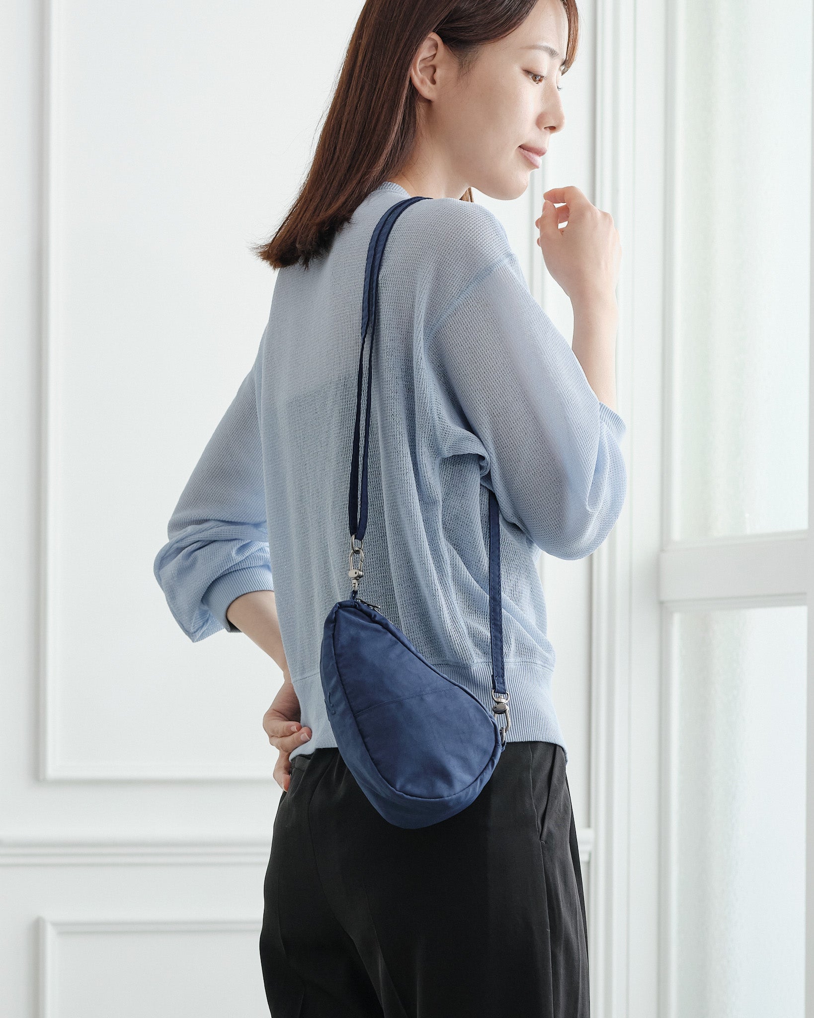 ヘルシーバックバッグ 《先行販売》テクスチャードナイロン ミニバッグレット（ノミィ） カスピアン 26AW 26AW 26AW NEW 26AW先行販売 26AW先行販売_在庫分 会員限定カート表示
