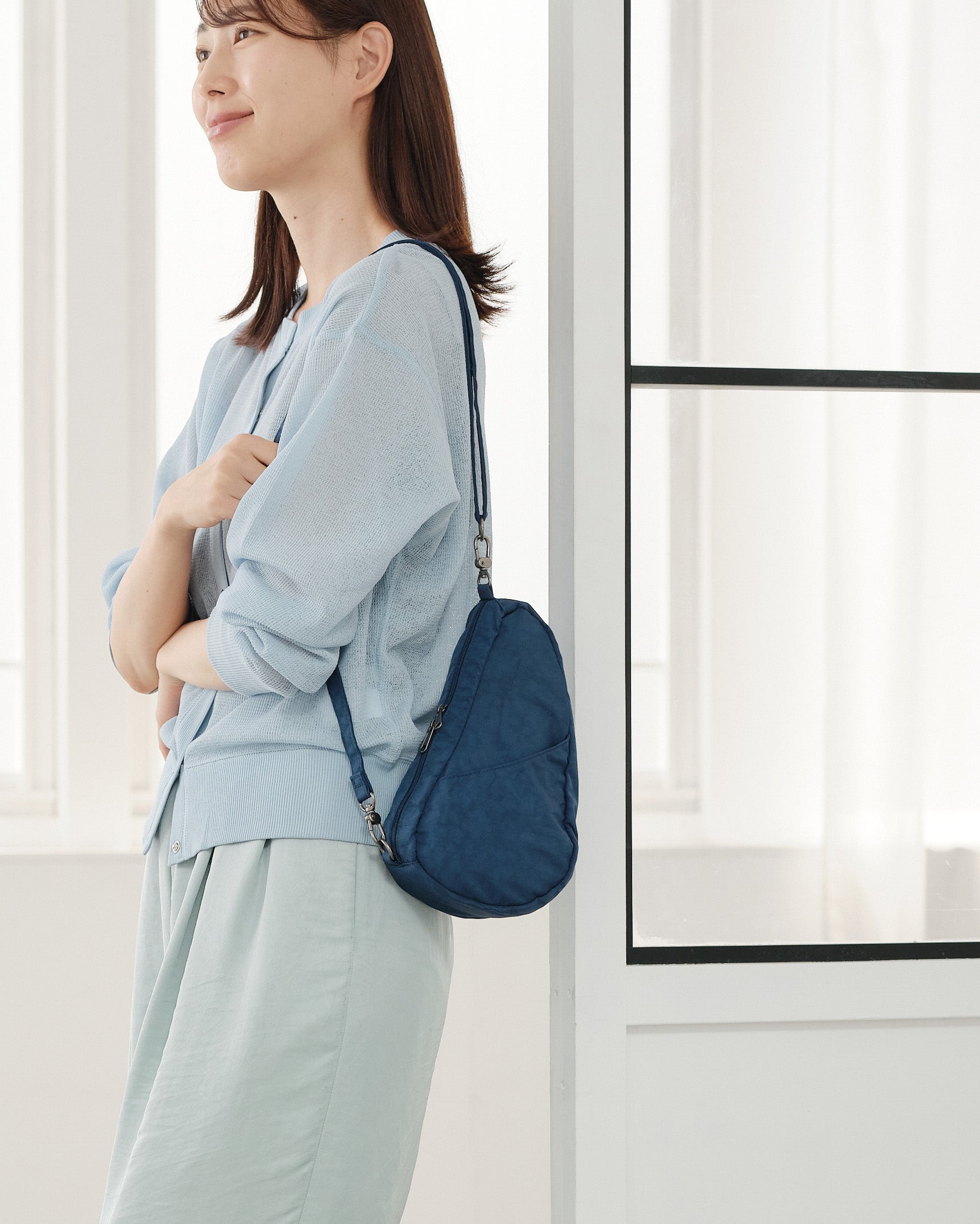ヘルシーバックバッグ 《先行販売》テクスチャードナイロン バッグレット（ノミィ） カスピアン 26AW 26AW 26AW NEW 26AW先行販売 26AW先行販売_在庫分 会員限定カート表示