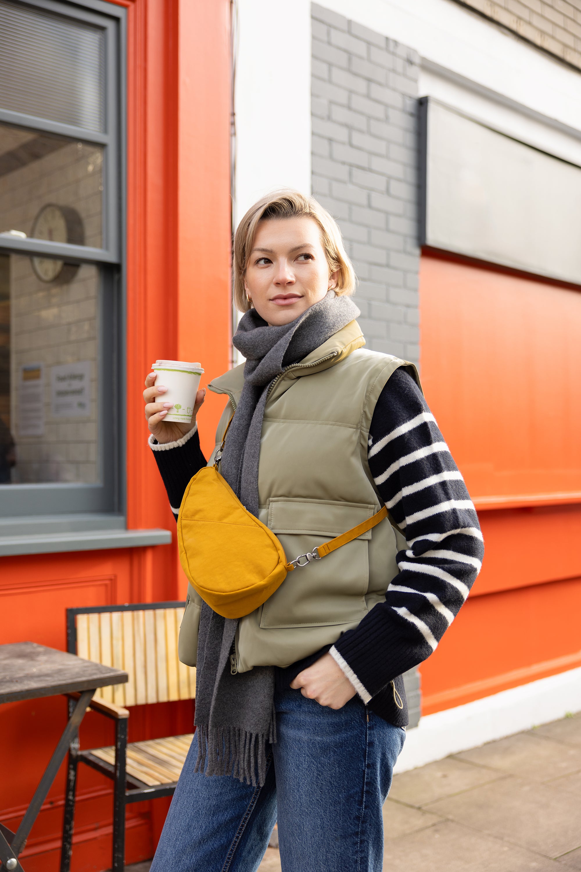 ヘルシーバックバッグ テクスチャードナイロン バッグレット ハーベスト 24AW 24AW NEW eギフト対象 LARGE BAGLETT TEXTURED NYLON Textured nylon Harvest コアクラシック テクスチャードナイロン テクスチャードナイロンラージバッグレット バッグレット ラージバッグレット