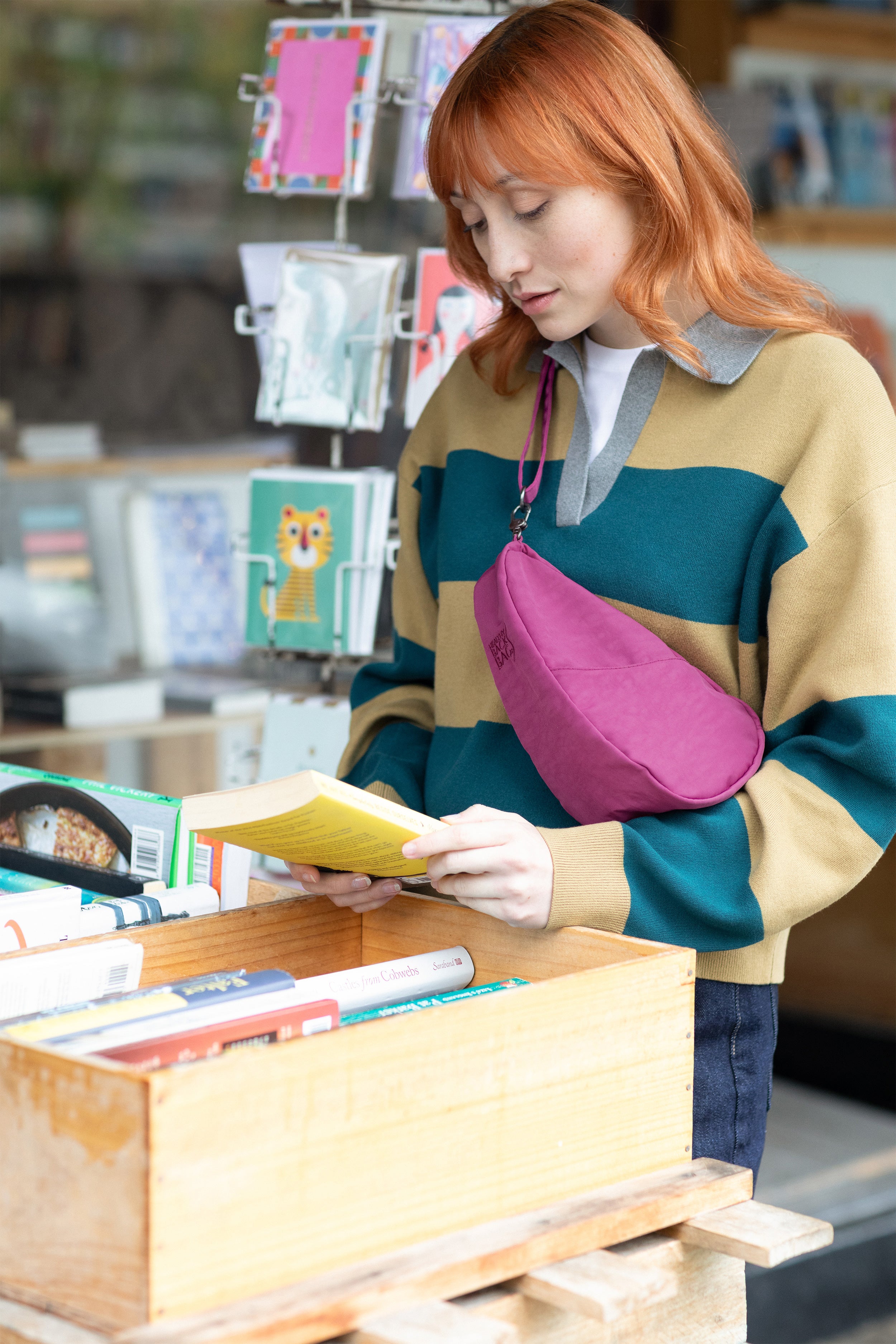 ヘルシーバックバッグ 新作先行販売／テクスチャードナイロン バッグレット マルベリー 25AW 25AW 25AW NEW Textured nylon Mulberry コアクラシック ノベルティフォンタブ バッグレット