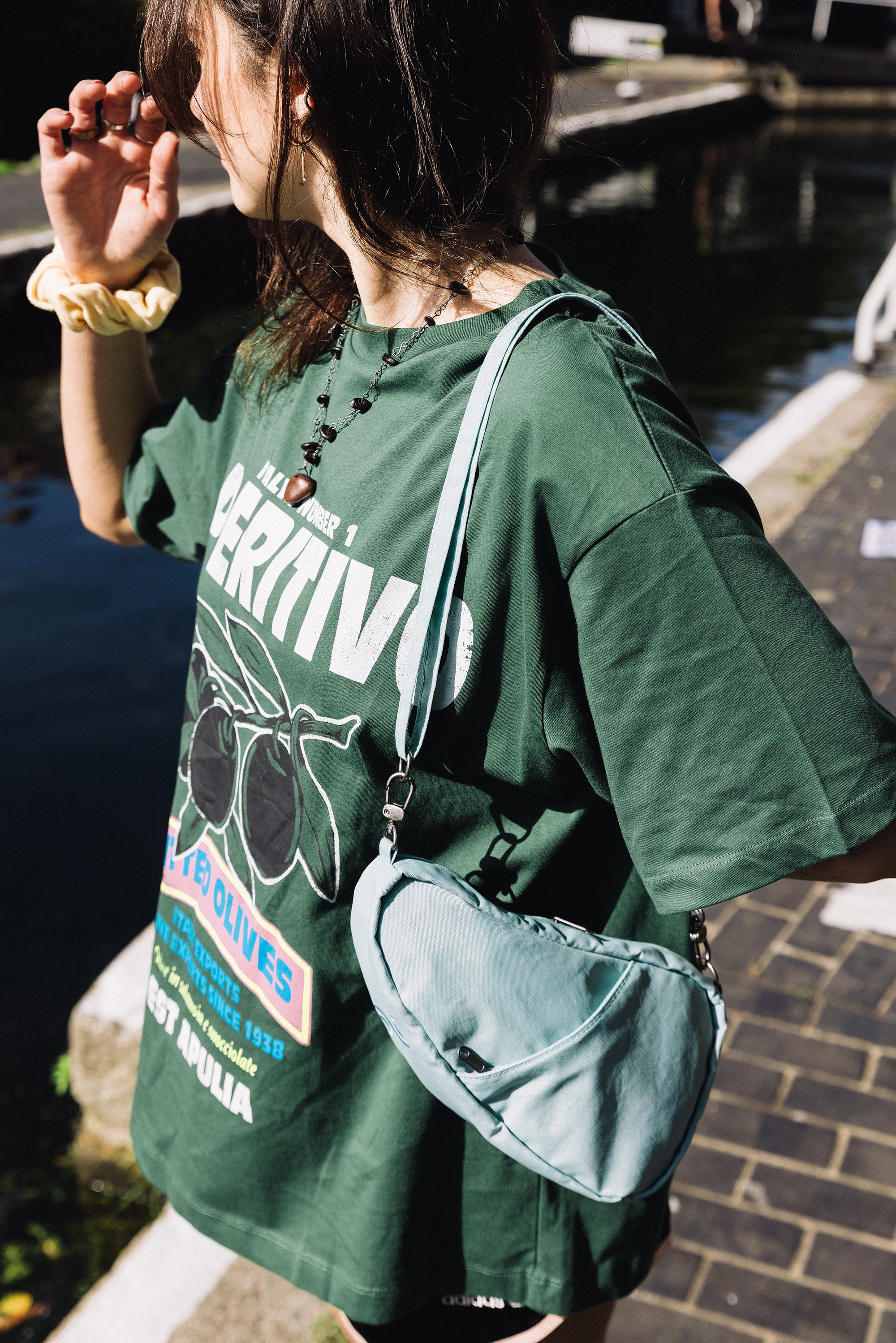 ヘルシーバックバッグ 《先行販売》テクスチャードナイロン バッグレット アクア 26SS 26SS 26SS NEW コアクラシック バッグレット メール便指定商品 会員限定カート表示 配送日時指定不可