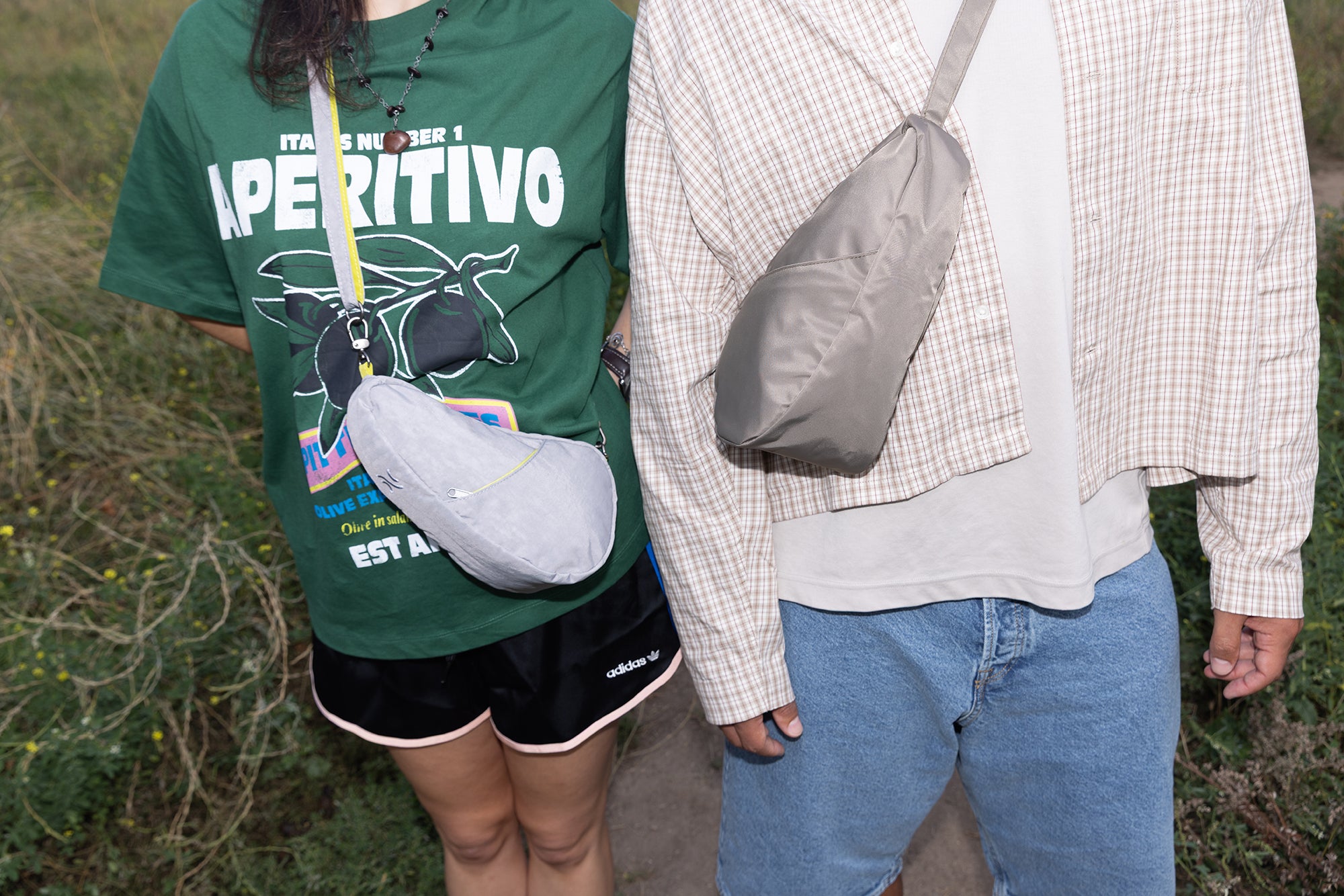 ヘルシーバックバッグ 《先行販売》テクスチャードナイロン バッグレット ロケットグレー / ライムゼスト 26SS 26SS 26SS NEW コアクラシック バッグレット メール便指定商品 会員限定カート表示 配送日時指定不可