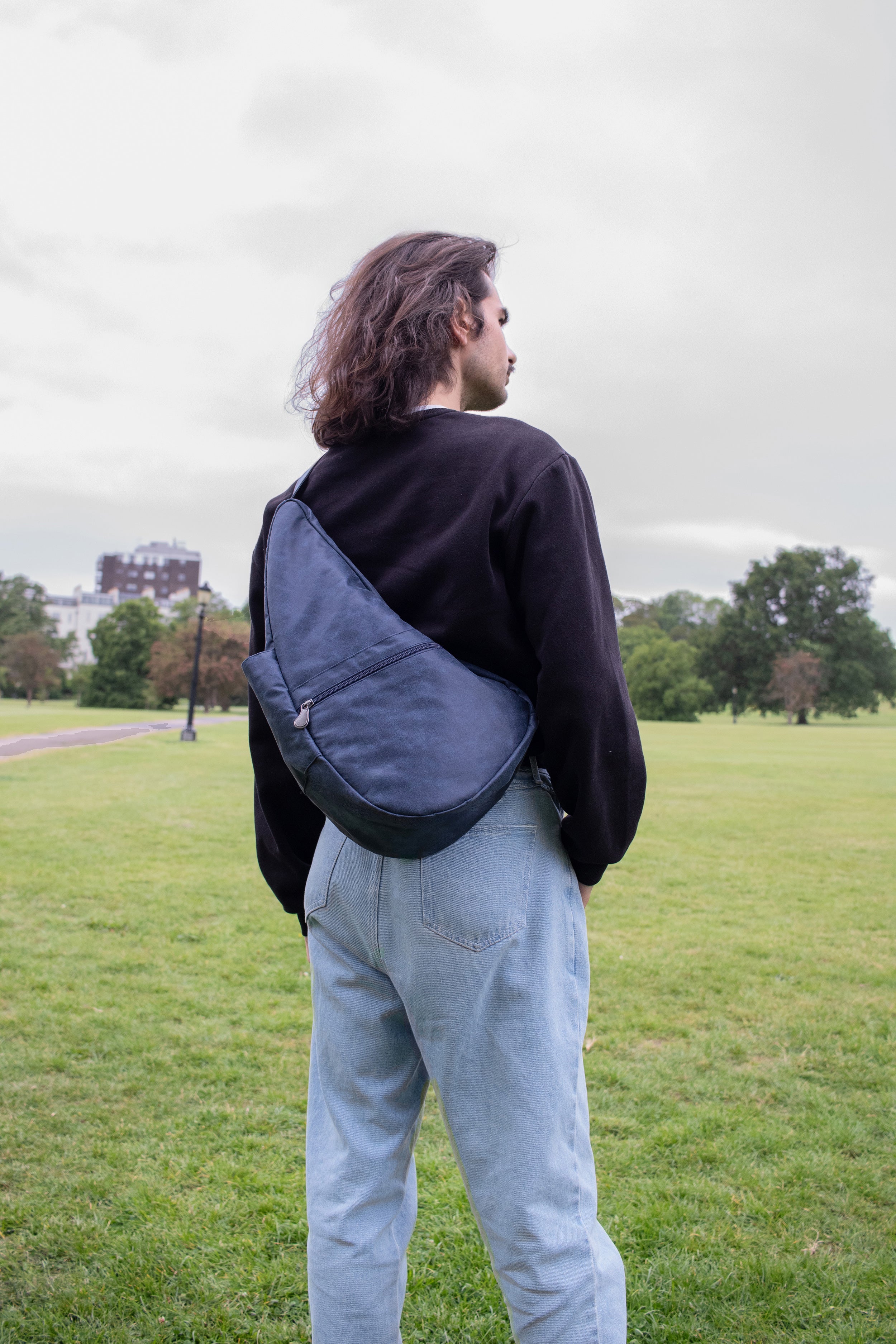 ヘルシーバックバッグ 新作先行販売／ヴィンテージブルー Mサイズ 25AW 25AW 25AW NEW Vintage Blue スペシャルエディション ノベルティS以上