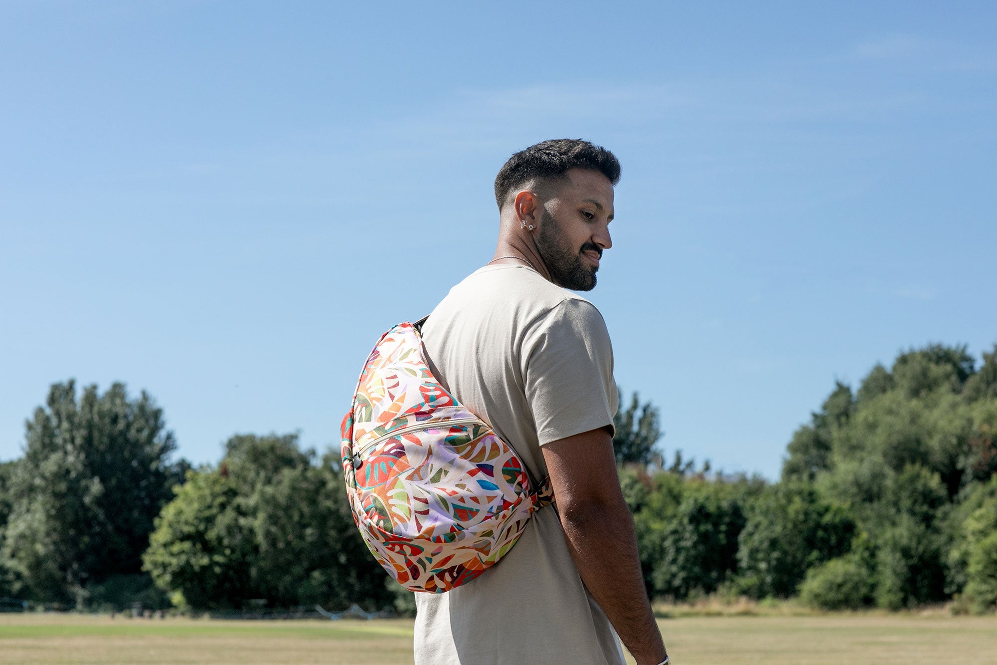 ヘルシーバックバッグ 2026福袋 プリント Mサイズ ホットトロピックス + バックレット1点 ※返品交換不可 2026福袋 2026福袋-3 Print Hot Tropics SALE パターン＆プリント ポイント対象外