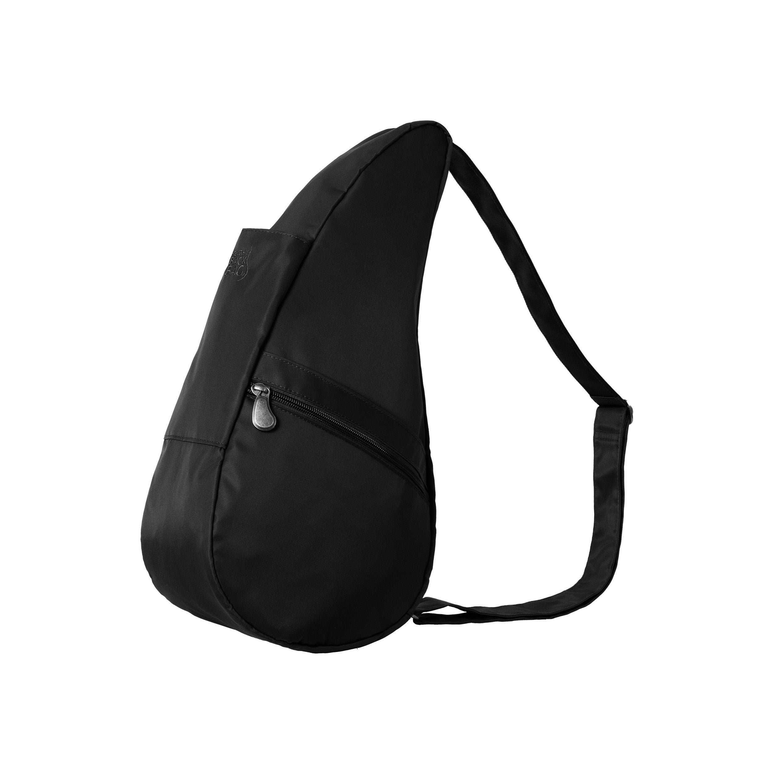 ヘルシーバックバッグ 新作先行販売／リサイクルナイロン Mサイズ ブラック 25AW 25AW 25AW NEW Recycled nylon Black コアクラシック ノベルティS以上