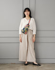 ヘルシーバックバッグ 《先行販売》プリント スリング（ノミィ） マキシフローラ コーラル 26AW 26AW 26AW NEW 26AW先行販売 26AW先行販売_在庫分 会員限定カート表示