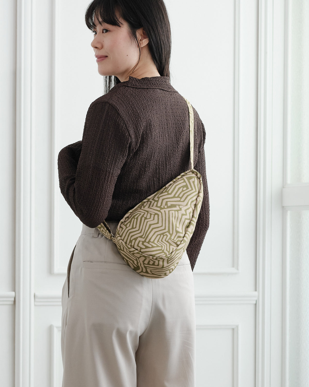 ヘルシーバックバッグ プリント スリング（ノミィ） メイズ レモングラス 26AW 26AW 26AW NEW 26AW先行販売 パターン・柄 パターン＆プリント