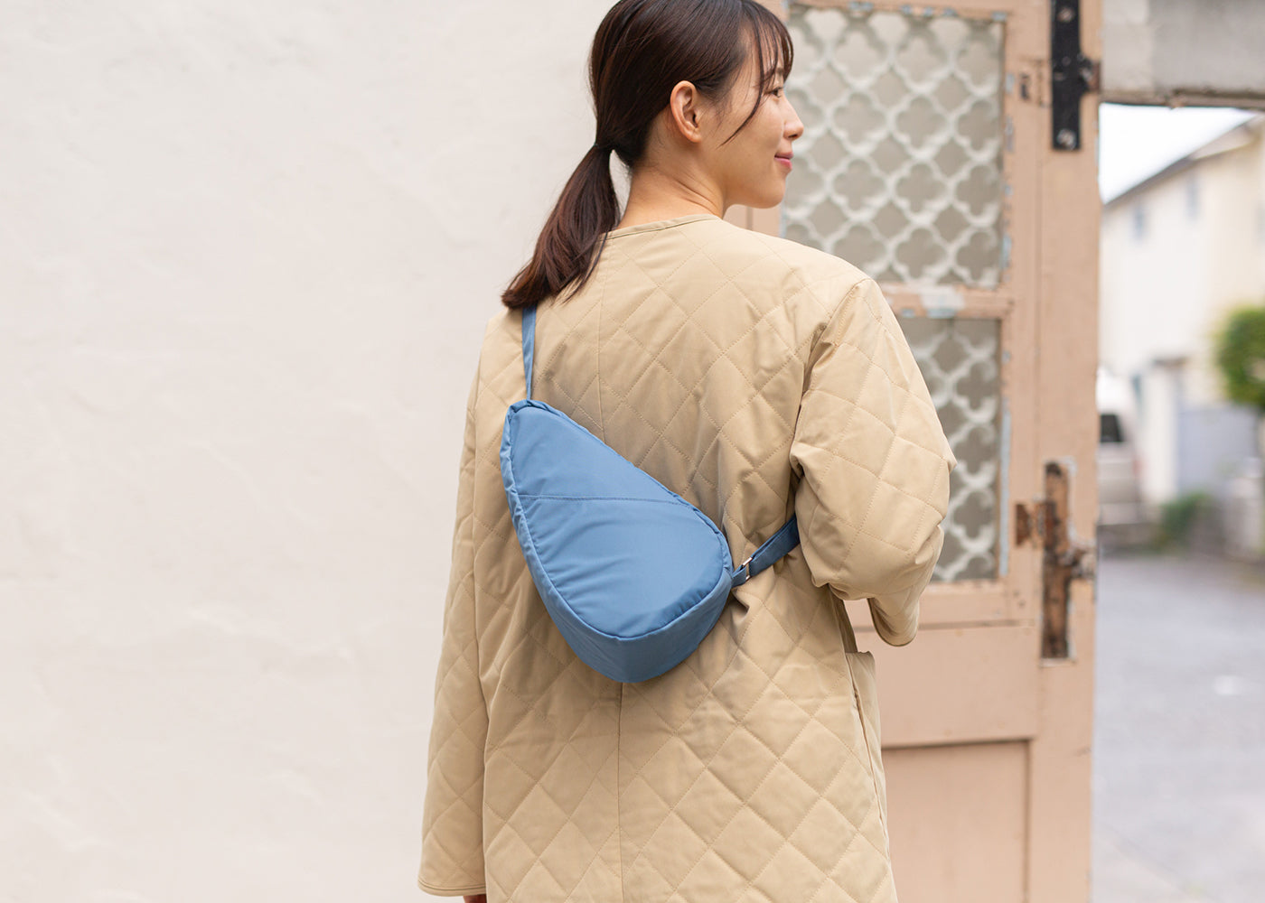 BAGGU バラ柄　スモールナイロンスリング BAGGU バラ柄 スモールナイロンスリング 取寄) バグー スモール