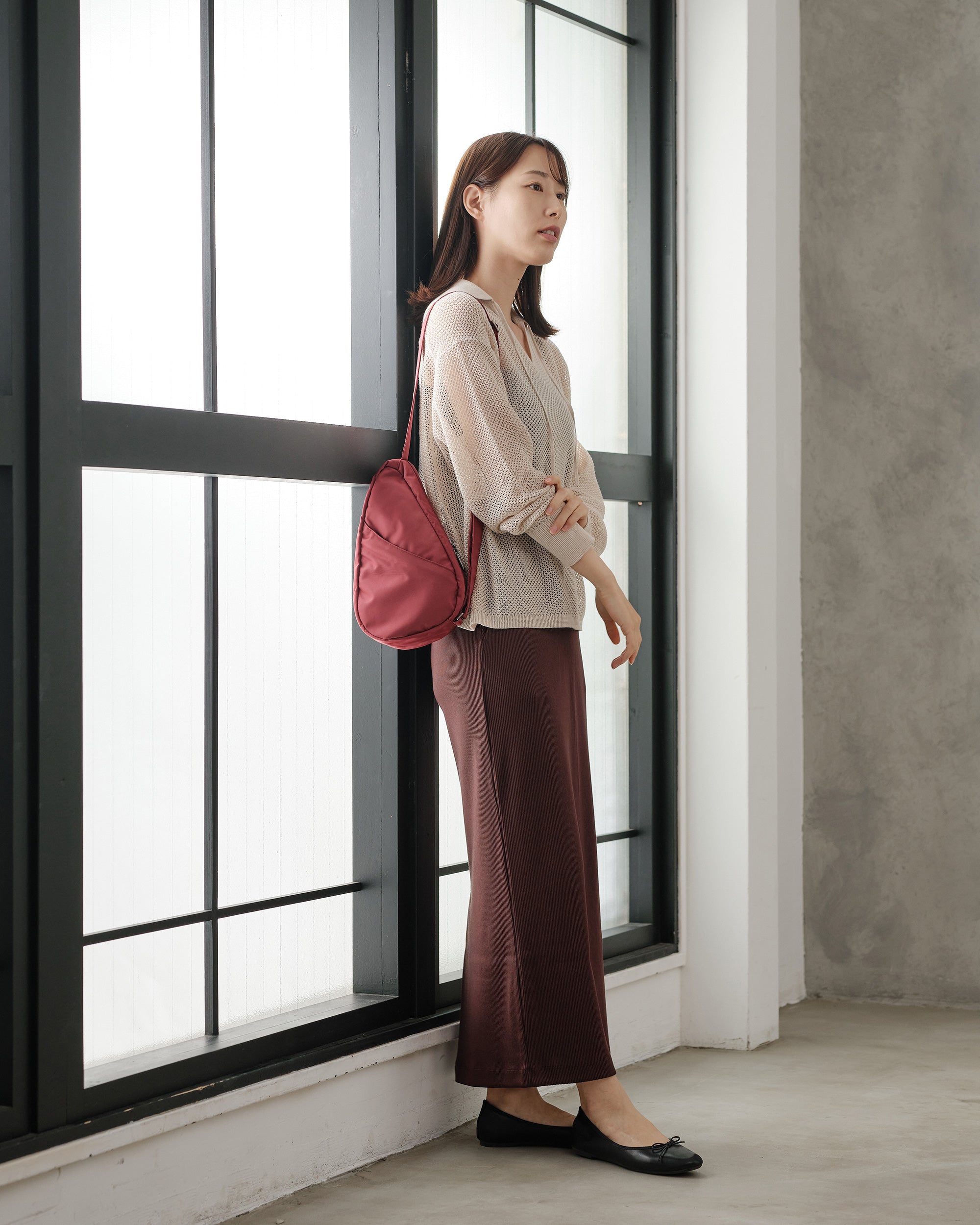 ヘルシーバックバッグ 《予約販売／8月25日出荷予定》リサイクルナイロン スリング（ノミィ） チリ 26AW 26AW 26AW NEW 26AW先行販売 26AW先行販売_予約分 会員限定カート表示
