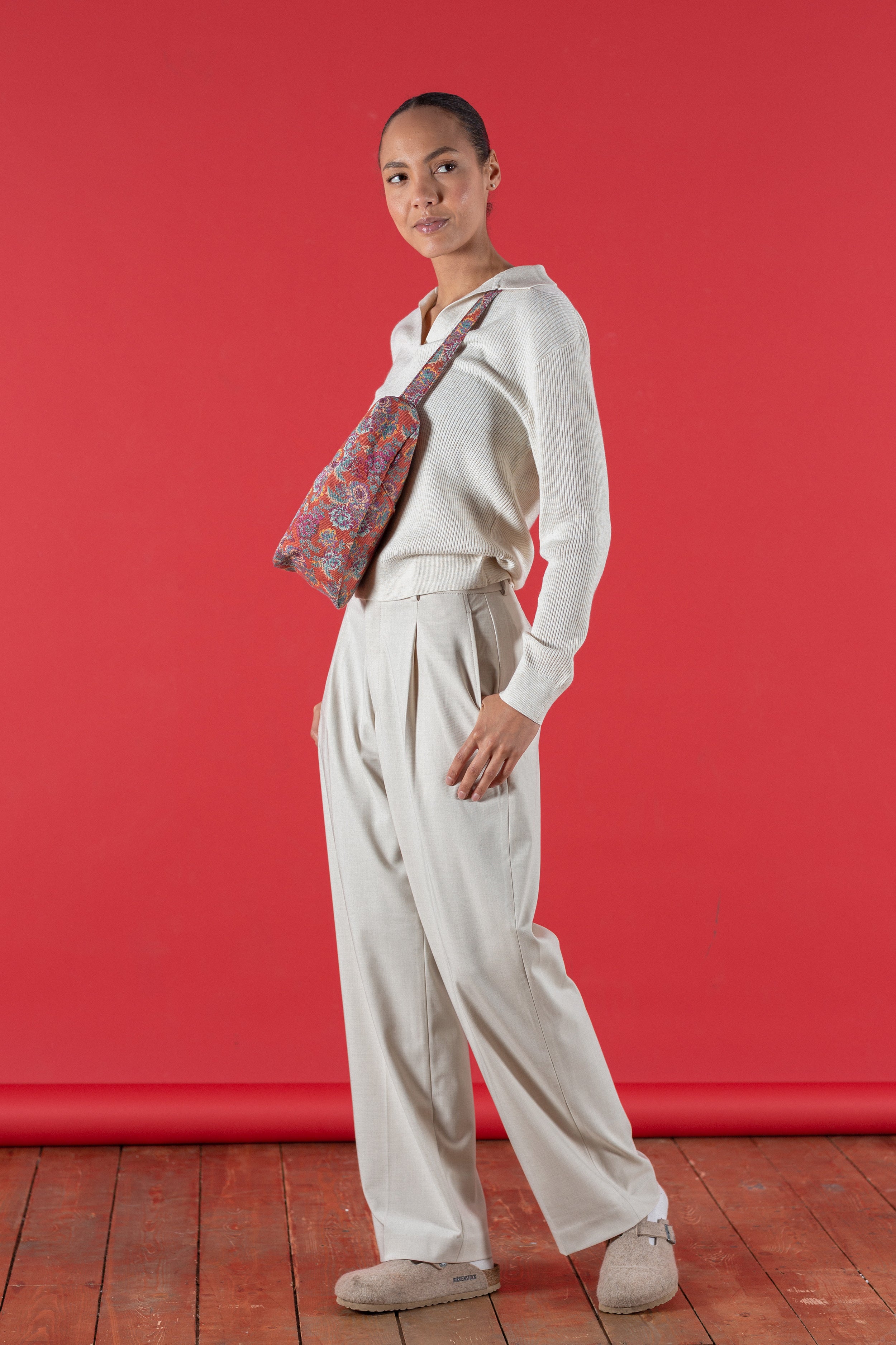 ヘルシーバックバッグ 新作先行販売／ローズタペストリー スリング 25AW 新仕様 25AW 25AW NEW Rose Tapestry パターン＆プリント 会員限定
