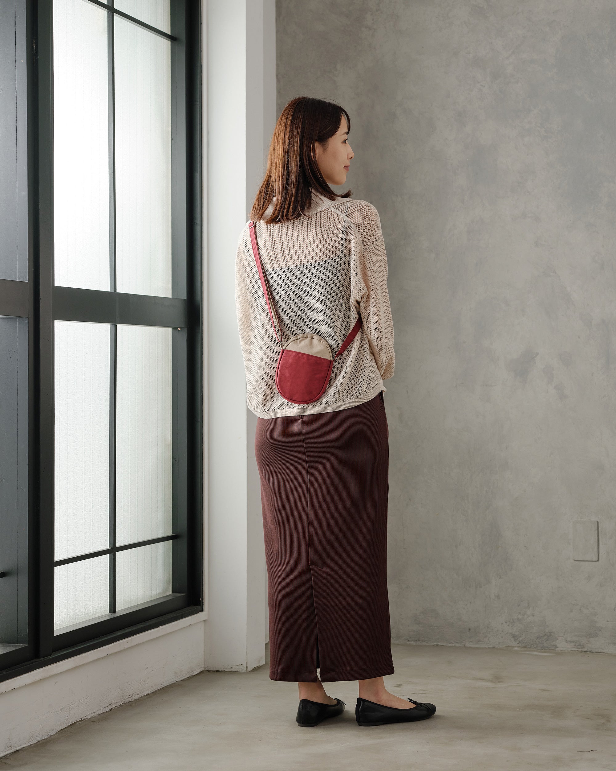 ヘルシーバックバッグ 《予約販売／8月25日出荷予定》ノミィポケット ガーネット/サンドストーン 26AW 26AW 26AW NEW 26AW先行販売 26AW先行販売_予約分 会員限定カート表示
