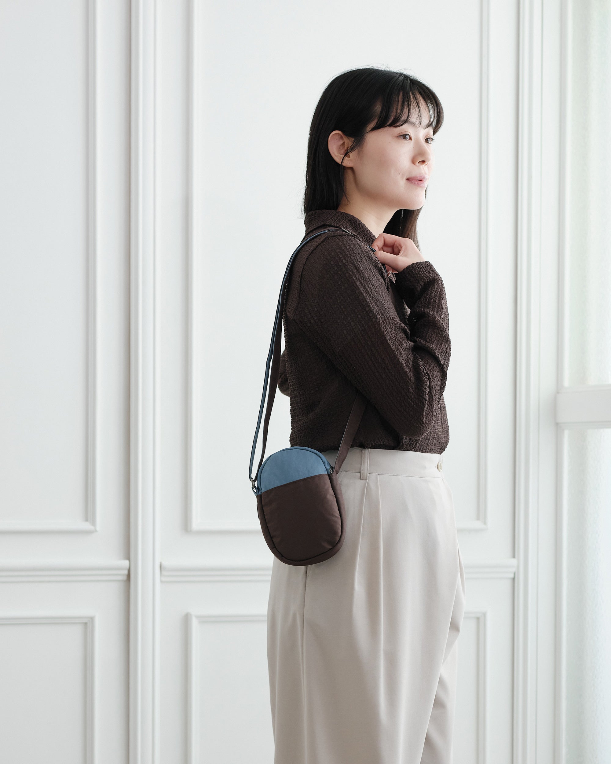 ヘルシーバックバッグ 《予約販売／8月25日出荷予定》ノミィポケット モカ/シャンブレー 26AW 26AW 26AW NEW 26AW先行販売 26AW先行販売_予約分 会員限定カート表示