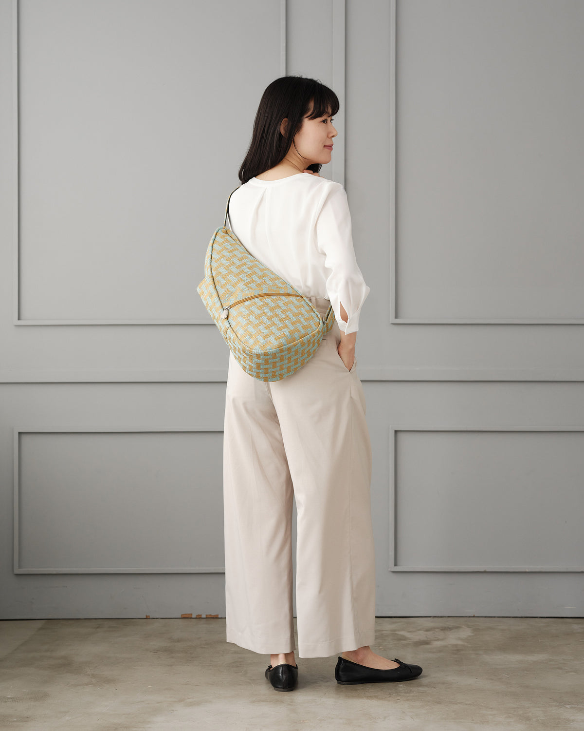 ヘルシーバックバッグ バスケットウイーブ Sサイズ アクア 26AW 26AW 26AW NEW 26AW先行販売 スペシャルエディション ノベルティS以上_26AW先行販売