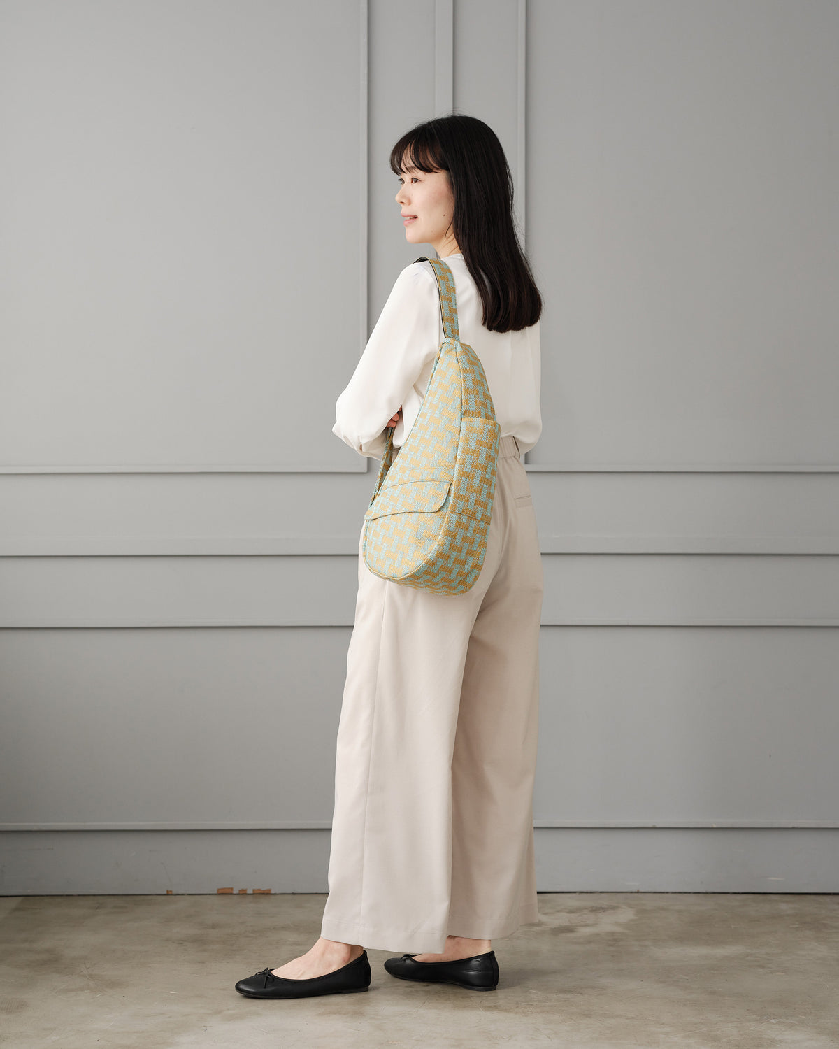 ヘルシーバックバッグ バスケットウイーブ Sサイズ アクア 26AW 26AW 26AW NEW 26AW先行販売 スペシャルエディション ノベルティS以上_26AW先行販売