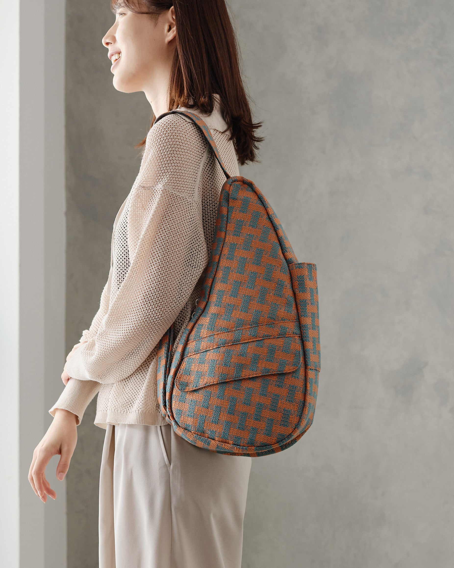 ヘルシーバックバッグ 《予約販売／8月25日出荷予定》バスケットウイーブ Sサイズ パンプキン 26AW 26AW 26AW NEW 26AW先行販売 26AW先行販売_予約分 ノベルティS以上_26AW先行販売 会員限定カート表示