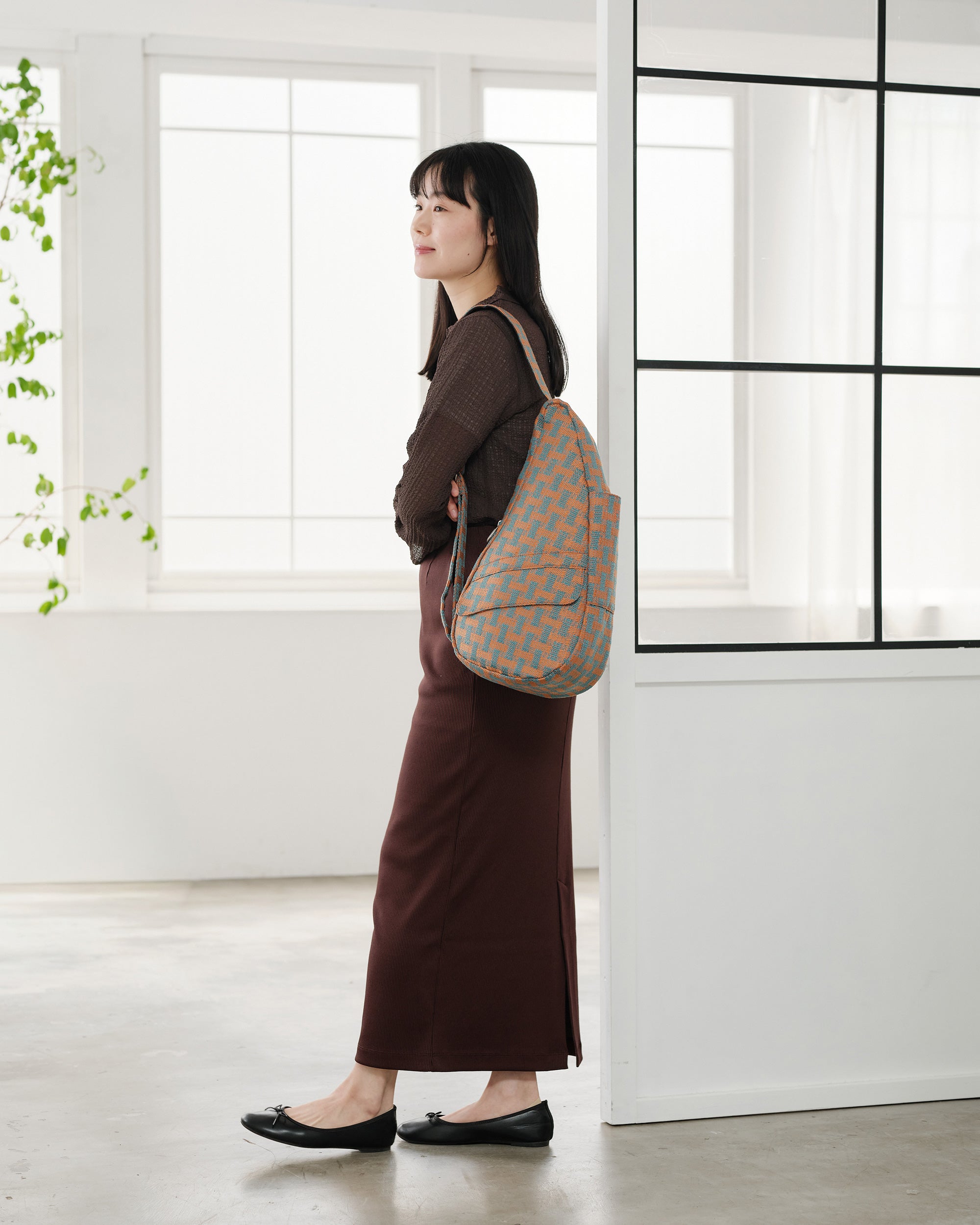 ヘルシーバックバッグ 《予約販売／8月25日出荷予定》バスケットウイーブ Sサイズ パンプキン 26AW 26AW 26AW NEW 26AW先行販売 26AW先行販売_予約分 ノベルティS以上_26AW先行販売 会員限定カート表示