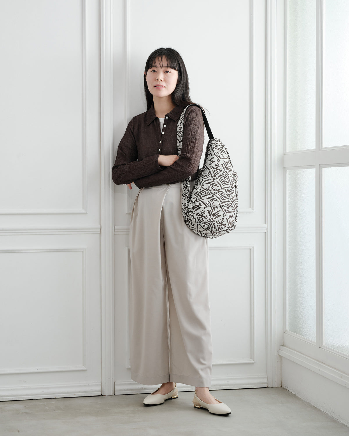 ヘルシーバックバッグ フォークロア Sサイズ ブラウン 26AW 26AW 26AW NEW 26AW先行販売 スペシャルエディション ノベルティS以上_26AW先行販売