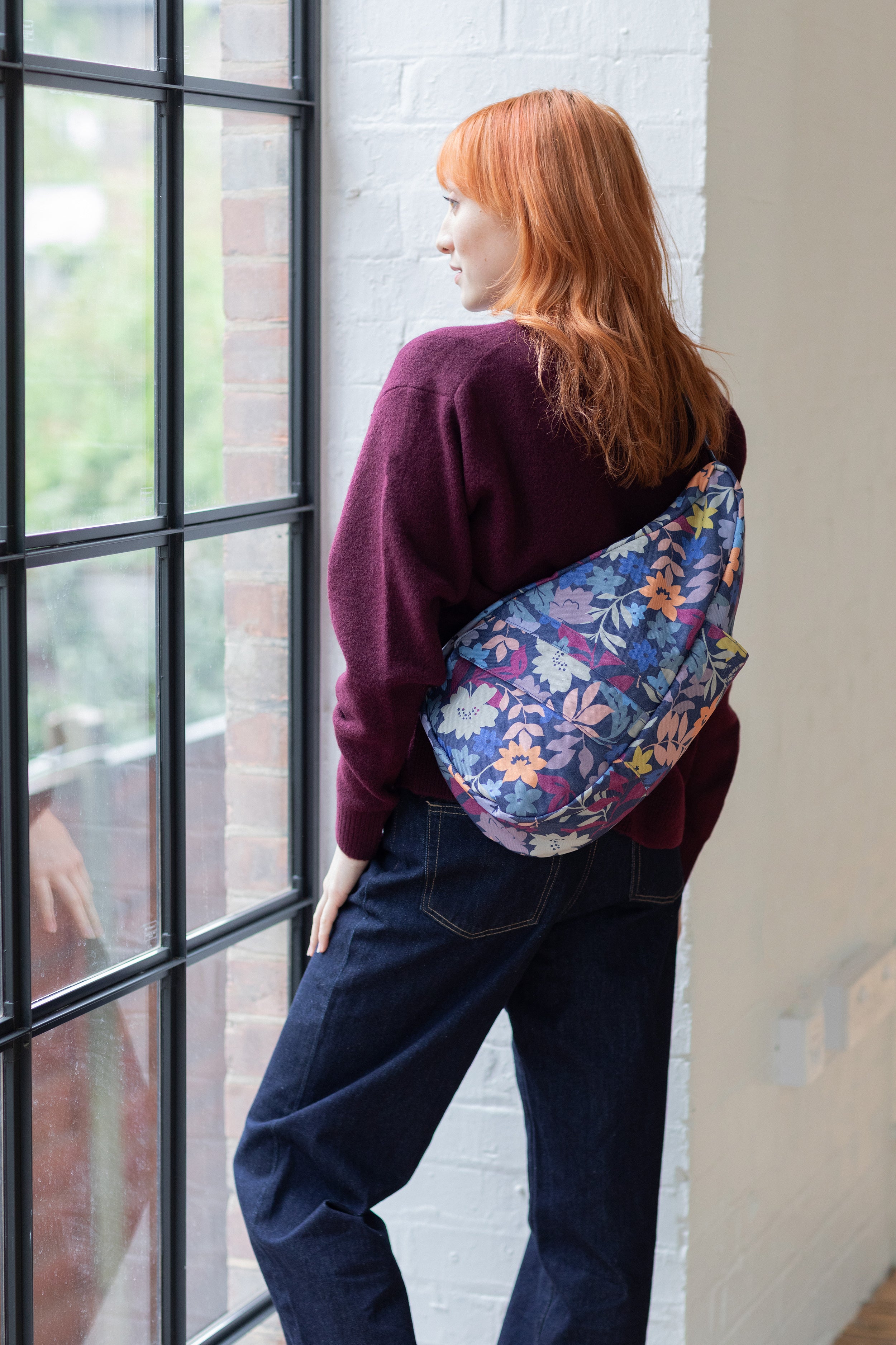 ヘルシーバックバッグ 新作先行販売／プリント Sサイズ フローラ2 25AW 25AW 25AW NEW Print Flora 2 ノベルティS以上 パターン＆プリント 会員限定