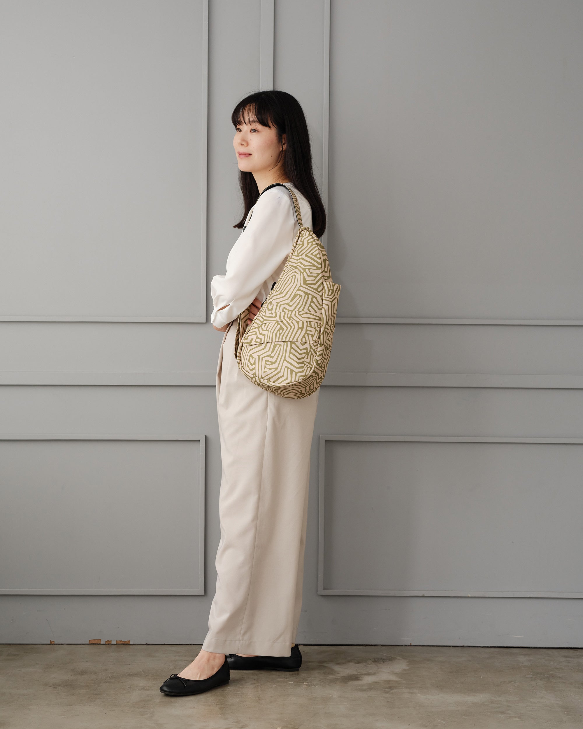 ヘルシーバックバッグ 《予約販売／8月25日出荷予定》プリント Sサイズ メイズ レモングラス 26AW 26AW 26AW NEW 26AW先行販売 26AW先行販売_予約分 ノベルティS以上_26AW先行販売 会員限定カート表示