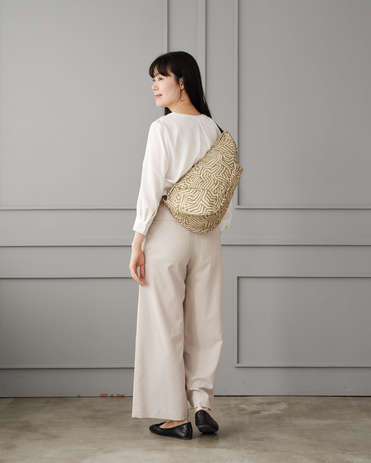 ヘルシーバックバッグ プリント Sサイズ メイズ レモングラス 26AW 26AW 26AW NEW 26AW先行販売 ノベルティS以上_26AW先行販売 パターン・柄 パターン＆プリント