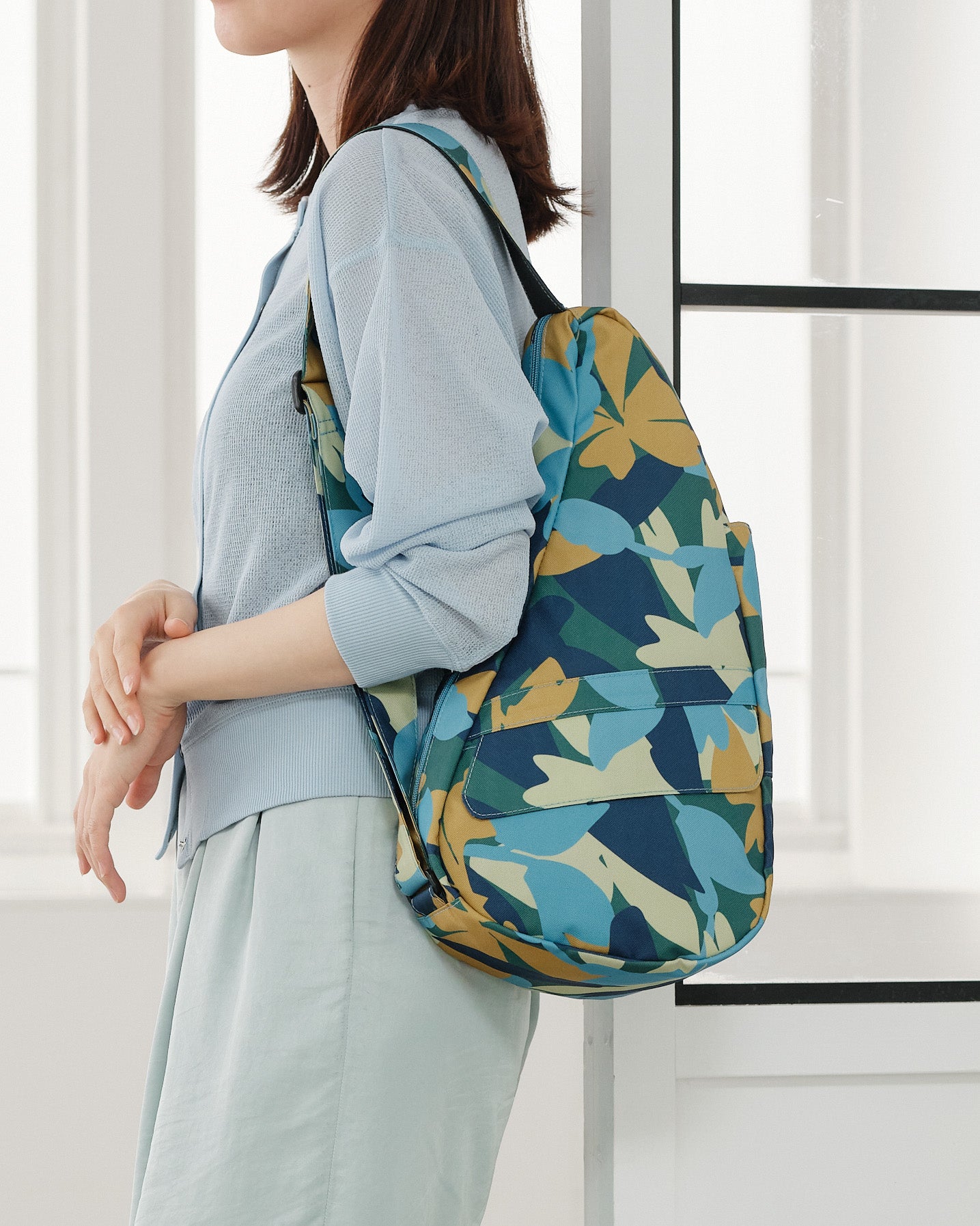 ヘルシーバックバッグ 《予約販売／8月25日出荷予定》プリント Sサイズ マキシフローラ スカイ 26AW 26AW 26AW NEW 26AW先行販売 26AW先行販売_予約分 ノベルティS以上_26AW先行販売 会員限定カート表示