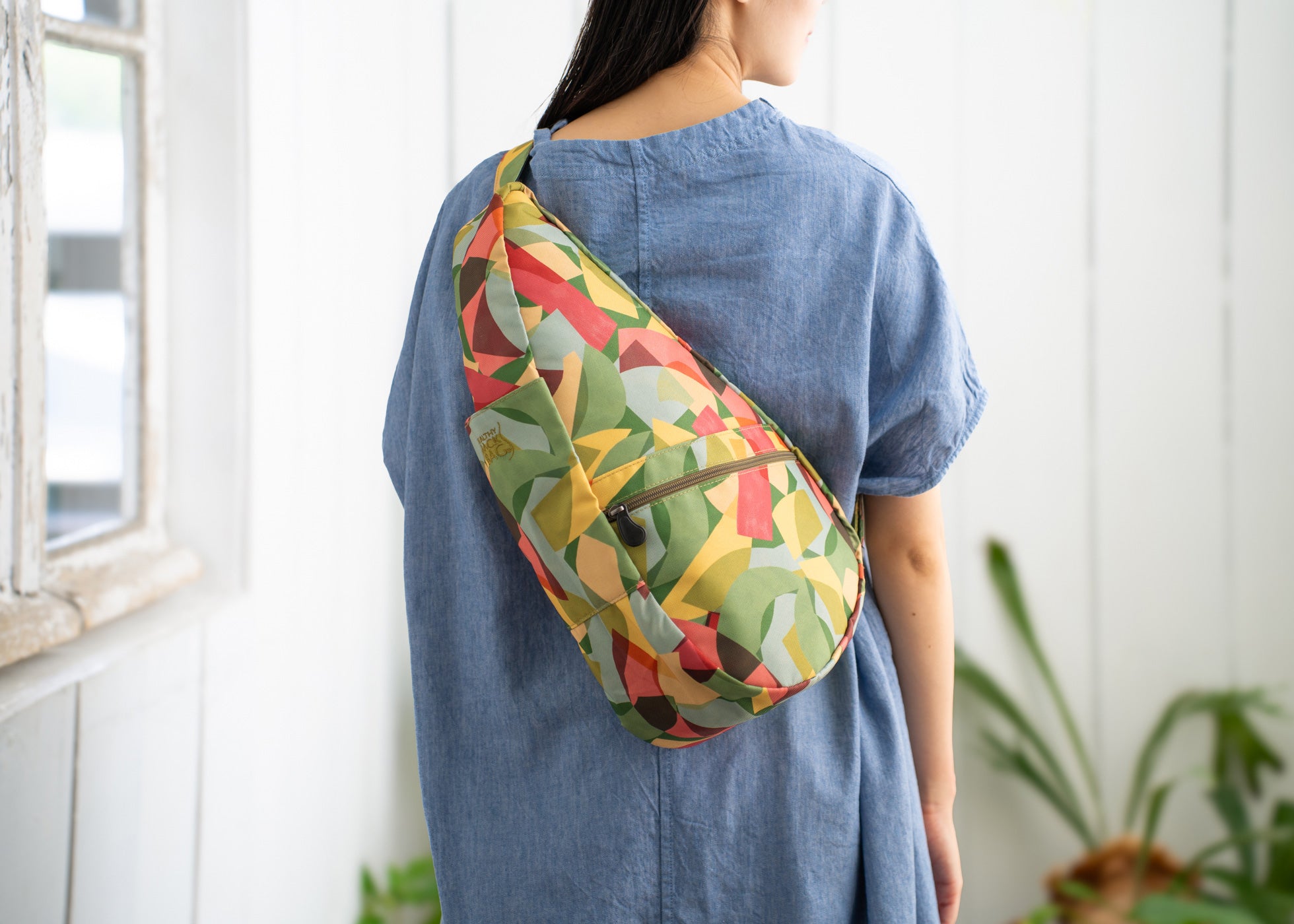 ヘルシーバックバッグ プリント Sサイズ サンバースト - 軽量