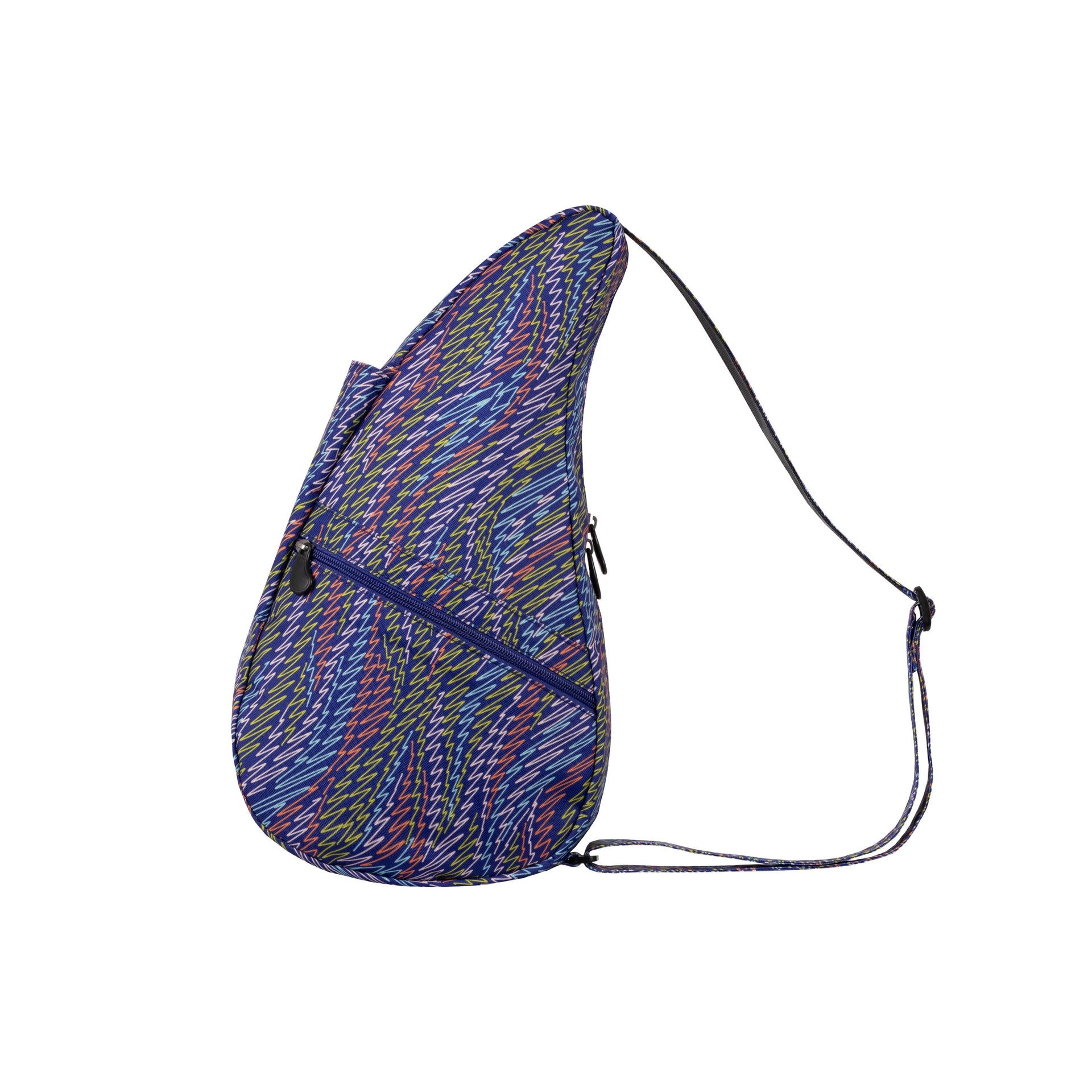 ヘルシーバックバッグ プリント Sサイズ ジグザグ - 軽量ショルダー  